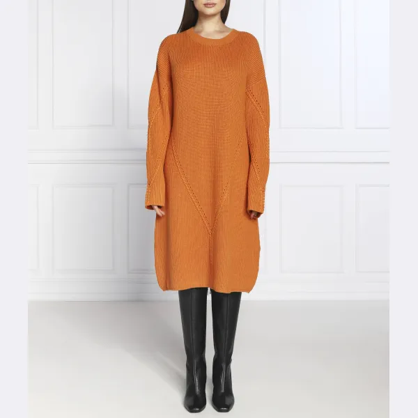 Платье Giuki с добавлением шерсти Silvian Heach, оранжевый
Платье Giuki с добавлением шерсти Silvian Heach, оранжевый