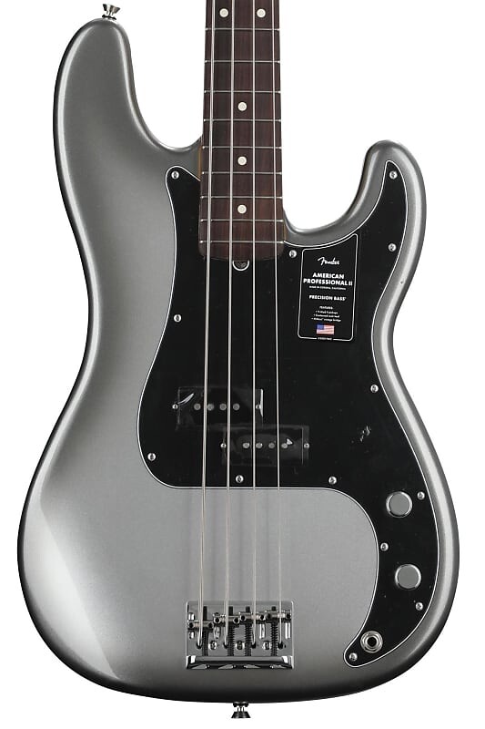 Бас-гитара Fender American Professional II Precision Bass — Mercury с палисандровой накладкой 0193930755
Бас-гитара Fender American Professional II Precision Bass — Mercury с палисандровой накладкой 0193930755