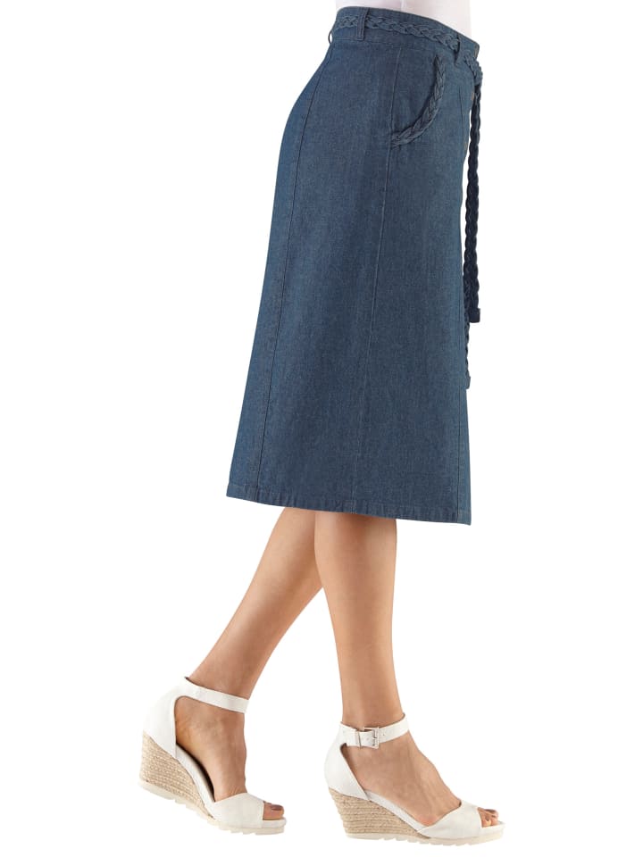 Юбка из денима цвета синего камня WITT WEIDEN
Юбка из денима цвета синего камня WITT WEIDEN