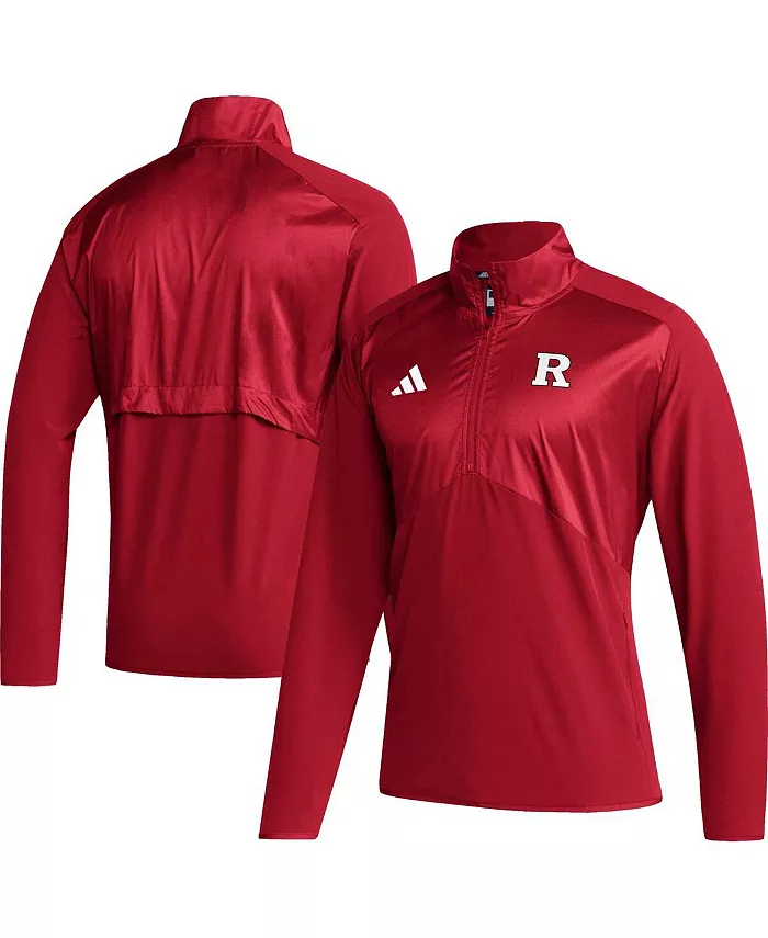 Мужская куртка с рукавом реглан и четверть-молнией Scarlet Rutgers Scarlet Knights Sideline AEROREADY adidas
Мужская куртка с рукавом реглан и четверть-молнией Scarlet Rutgers Scarlet Knights Sideline AEROREADY adidas