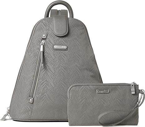 Женский рюкзак Baggallini Metro с сумками на запястье для телефона с RFID-меткой, оловянная зебра
Женский рюкзак Baggallini Metro с сумками на запястье для телефона с RFID-меткой, оловянная зебра