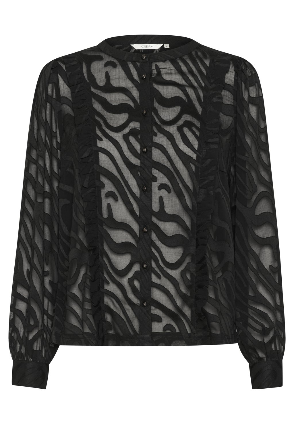 Блузка на пуговицах YANA Cream, черный
Блузка на пуговицах YANA Cream, черный