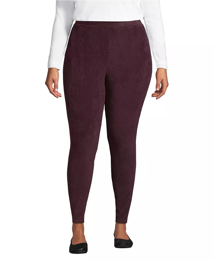 Женские спортивные трикотажные вельветовые леггинсы с высокой посадкой Lands' End, фиолетовый
Женские спортивные трикотажные вельветовые леггинсы с высокой посадкой Lands' End, фиолетовый