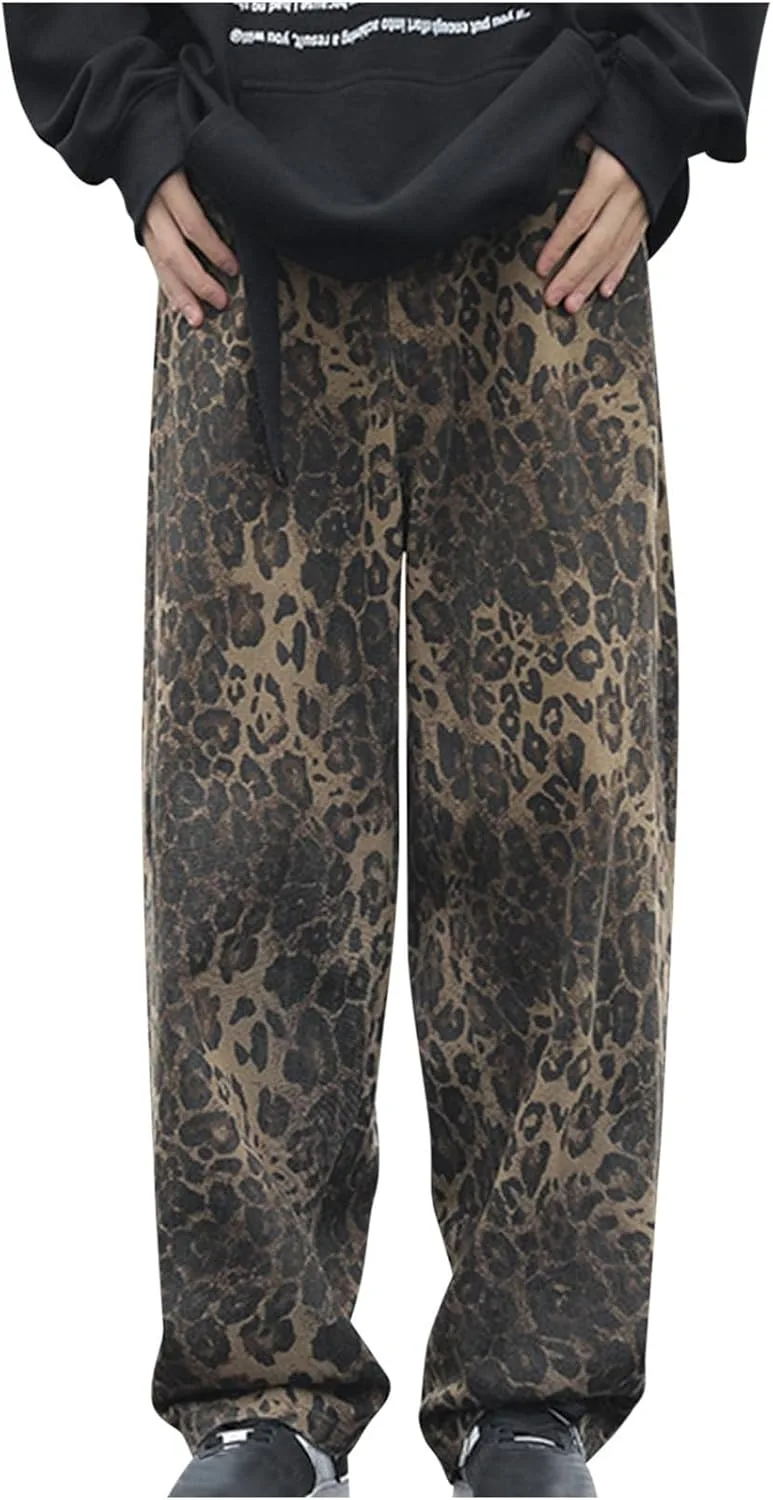 Джинсы для женщин с леопардовым принтом High Waisted Stretchy Wide Leg Denim Pants Multiple Leopard Types
Джинсы для женщин с леопардовым принтом High Waisted Stretchy Wide Leg Denim Pants Multiple Leopard Types