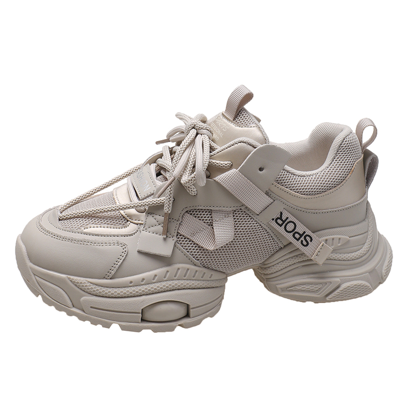 JANECO Серые унисекс кроссовки на массивной подошве с противоскользящей подошвой, устойчивые к истиранию и дышащие, цвет Gray
JANECO Серые унисекс кроссовки на массивной подошве с противоскользящей подошвой, устойчивые к истиранию и дышащие, цвет Gray