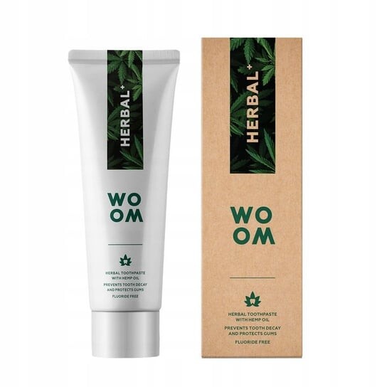 Зубная паста Herbal+ на травах 75мл Woom
Зубная паста Herbal+ на травах 75мл Woom