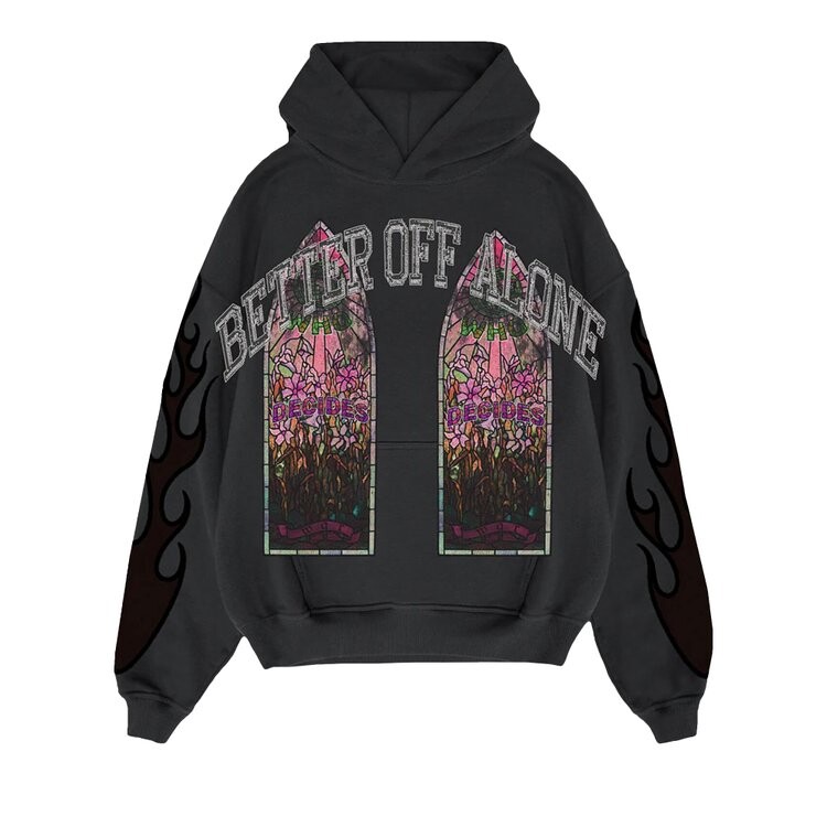 Худи Who Decides War x A Boogie Wit Da Hoodie Better Off Alone Hoodie, черный
Худи Who Decides War x A Boogie Wit Da Hoodie Better Off Alone Hoodie, черный