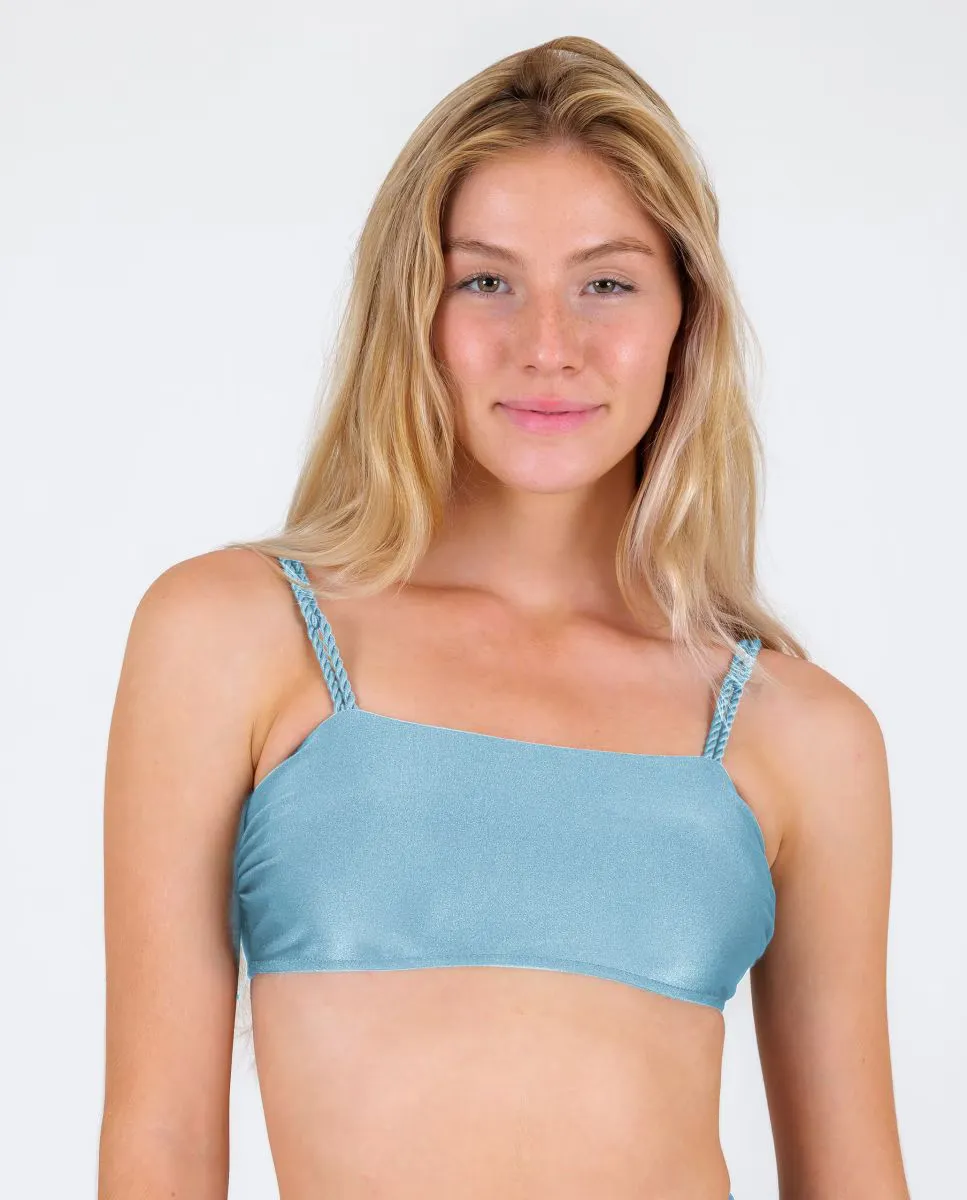 Однотонный лиф бикини бандо с мягкой подкладкой Río de Sol, светло-голубой
Однотонный лиф бикини бандо с мягкой подкладкой Río de Sol, светло-голубой
