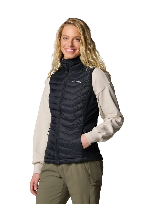 Стеганый жилет "powder pass ii" воротник-стойка Columbia, черный
Стеганый жилет "powder pass ii" воротник-стойка Columbia, черный