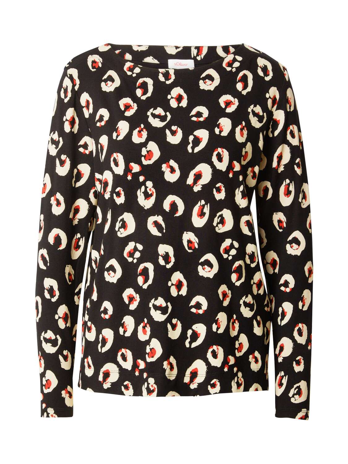 s.Oliver Лонгслив в черном цвете
s.Oliver Лонгслив в черном цвете