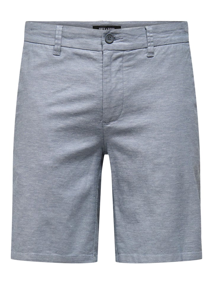 Шорты чинос в цвете Flint Stone ONLY & SONS
Шорты чинос в цвете Flint Stone ONLY & SONS
