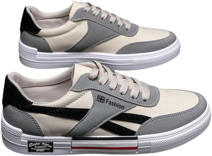 Мужские кроссовки из холщовой ткани с цветными вставками - низкие спортивные обувь для активного отдыха, универсальная повседневная спортивная обувь Clolinde, черный
Мужские кроссовки из холщовой ткани с цветными вставками - низкие спортивные обувь для активного отдыха, универсальная повседневная спортивная обувь Clolinde, черный