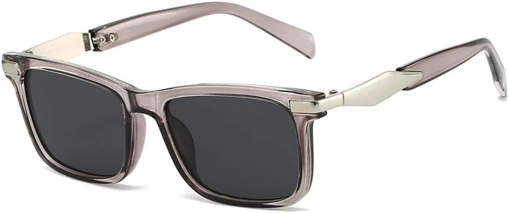 Винтажные солнцезащитные очки для женщин и мужчин, роскошные, в стиле панк, популярные, для активного отдыха, вождения, классические, с заклепками, защита от УФ-излучения UV400 (серые, черные) TVTBBVV, Gray Black
Винтажные солнцезащитные очки для женщин и мужчин, роскошные, в стиле панк, популярные, для активного отдыха, вождения, классические, с заклепками, защита от УФ-излучения UV400 (серые, черные) TVTBBVV, Gray Black