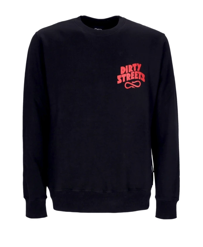 Черная толстовка с круглым вырезом и вышитым логотипом. Propaganda, черный
Черная толстовка с круглым вырезом и вышитым логотипом. Propaganda, черный