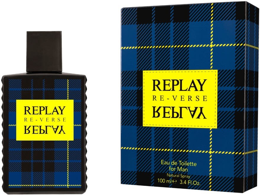 Туалетная вода Replay Signature Re-verse For Men
Туалетная вода Replay Signature Re-verse For Men