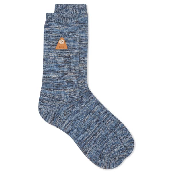 Меланжевые носки Folk, синий
Меланжевые носки Folk, синий