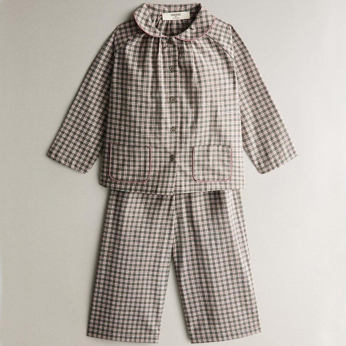 Детская пижама Zara Home Christmas Check Flannel, 2 предмета, зеленый/мультиколор
Детская пижама Zara Home Christmas Check Flannel, 2 предмета, зеленый/мультиколор