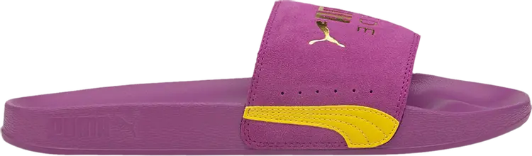 Сандалии Puma Leadcat FTR Suede Classic Slide Byzantium, фиолетовый 
Сандалии Puma Leadcat FTR Suede Classic Slide Byzantium, фиолетовый