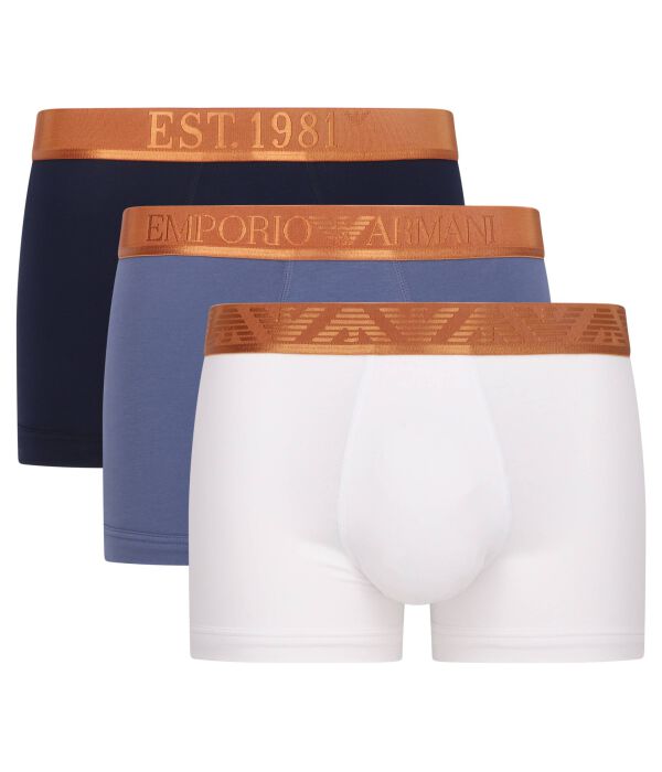 Трусы 3 шт. Emporio Armani, белый
Трусы 3 шт. Emporio Armani, белый