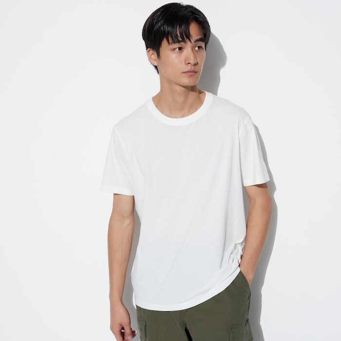 Футболка с круглым вырезом Supima Uniqlo, белый
Футболка с круглым вырезом Supima Uniqlo, белый