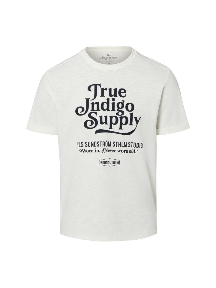 Nils Sundström Рубашка цвета экрю и черного
Nils Sundström Рубашка цвета экрю и черного