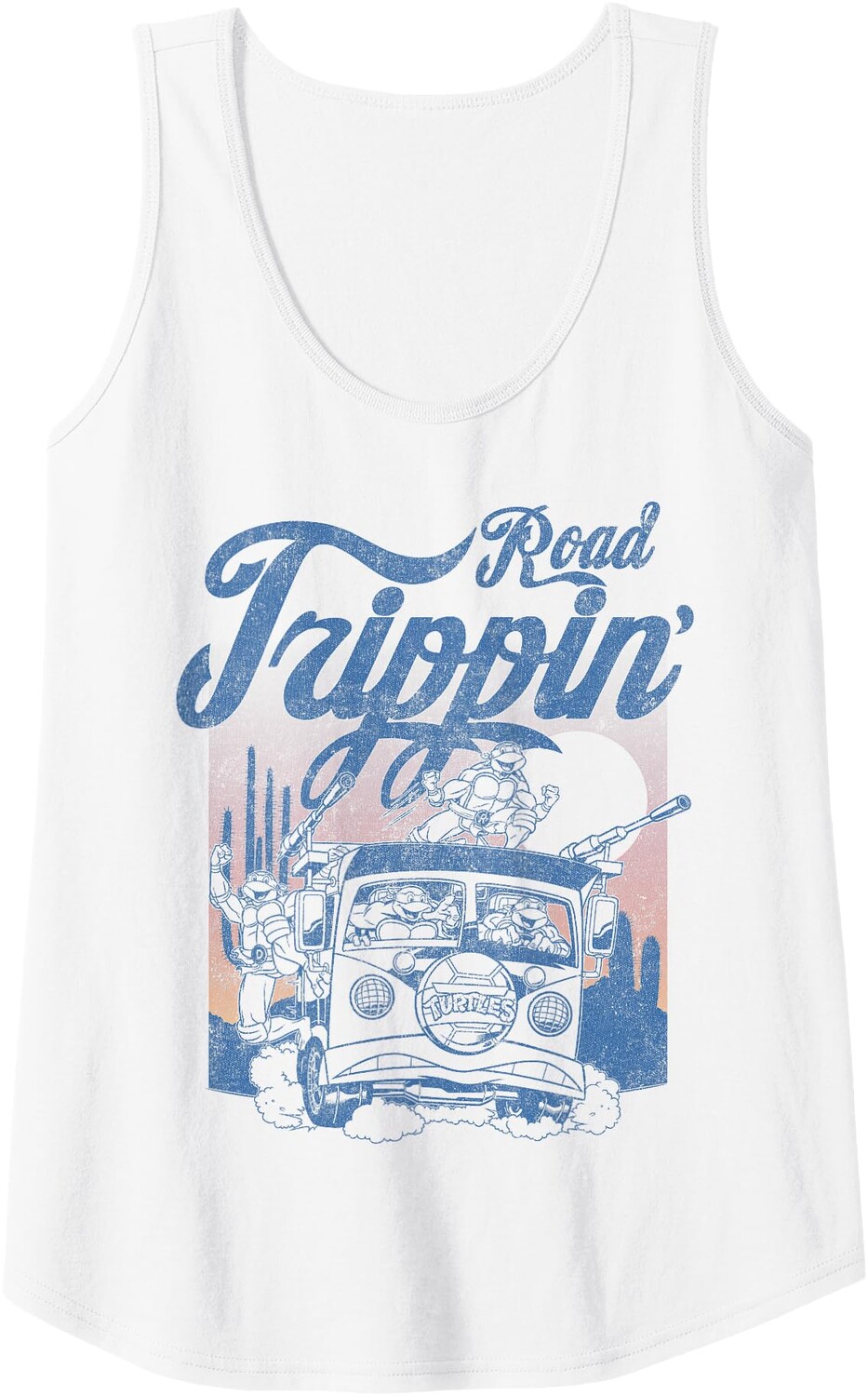 Женская майка Teenage Mutant Ninja Turtles Vintage Road Squad, белый
Женская майка Teenage Mutant Ninja Turtles Vintage Road Squad, белый