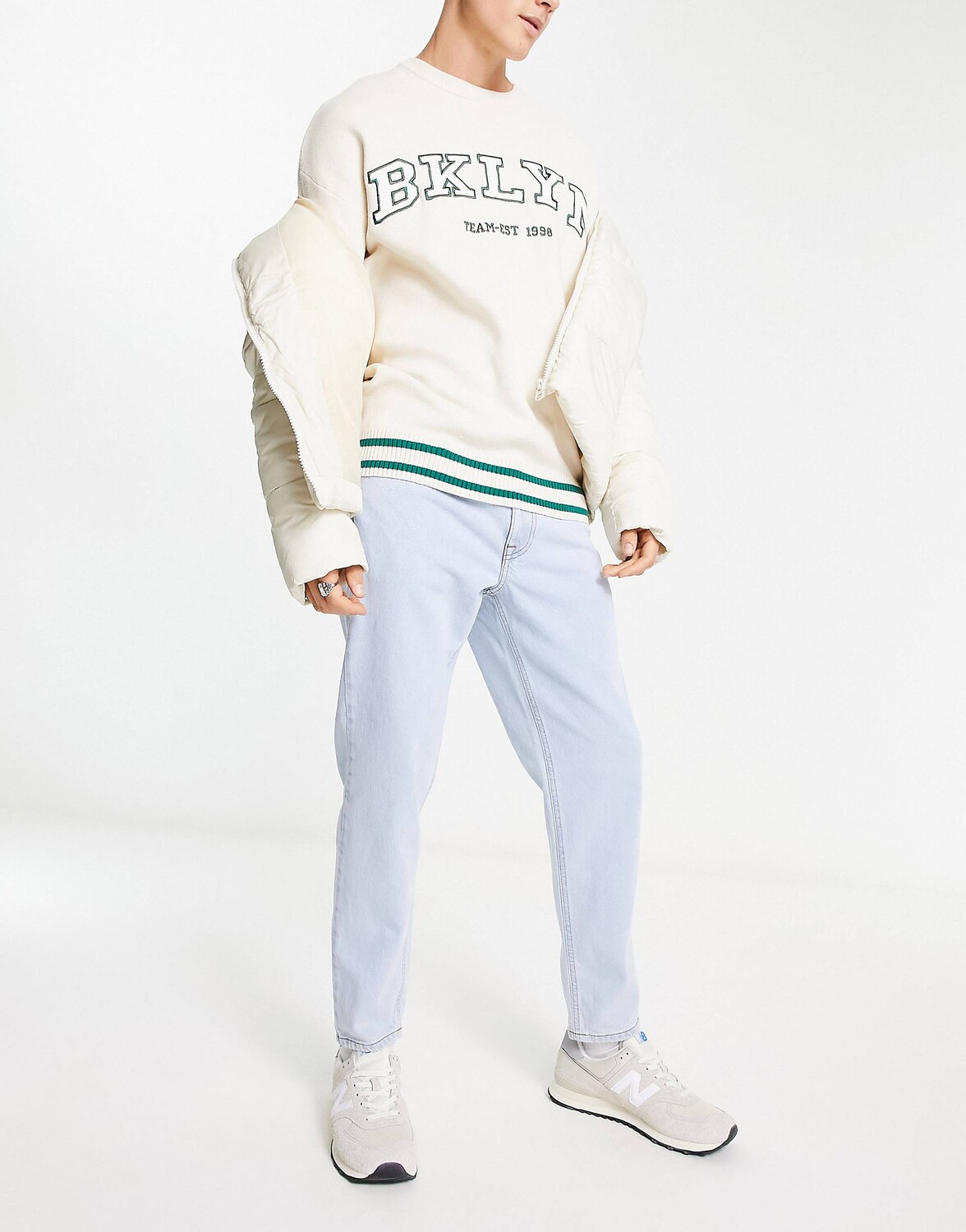 Светлые классические джинсы ASOS DESIGN
Светлые классические джинсы ASOS DESIGN