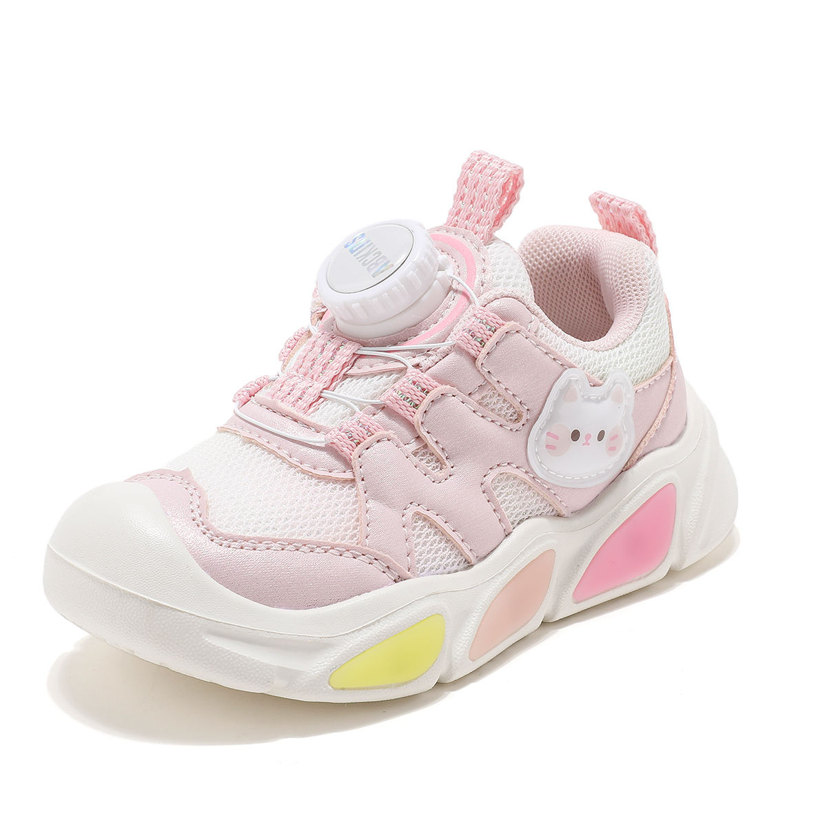 Нескользящая амортизирующая легкая повседневная обувь с низким верхом для детей ABC KIDS, бежевый/розовый
Нескользящая амортизирующая легкая повседневная обувь с низким верхом для детей ABC KIDS, бежевый/розовый