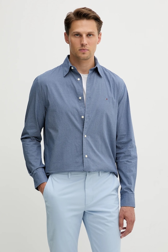 Хлопковая рубашка Tommy Hilfiger, синий
Хлопковая рубашка Tommy Hilfiger, синий