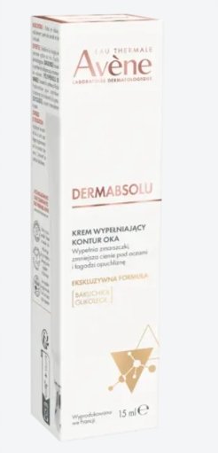 Avene Eau Thermale Dermabsolu, крем-филлер для контура глаз 15 мл
Avene Eau Thermale Dermabsolu, крем-филлер для контура глаз 15 мл