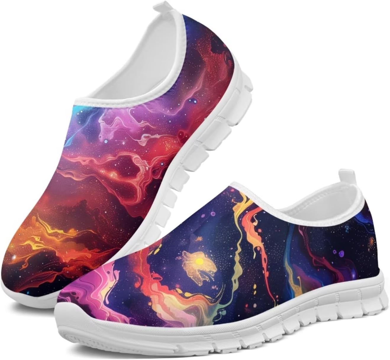 Мужские слипоны Twousenru, удобные лоферы, легкие повседневные широкие кроссовки из ткани для прогулок и путешествий, Colorful Galaxy
Мужские слипоны Twousenru, удобные лоферы, легкие повседневные широкие кроссовки из ткани для прогулок и путешествий, Colorful Galaxy