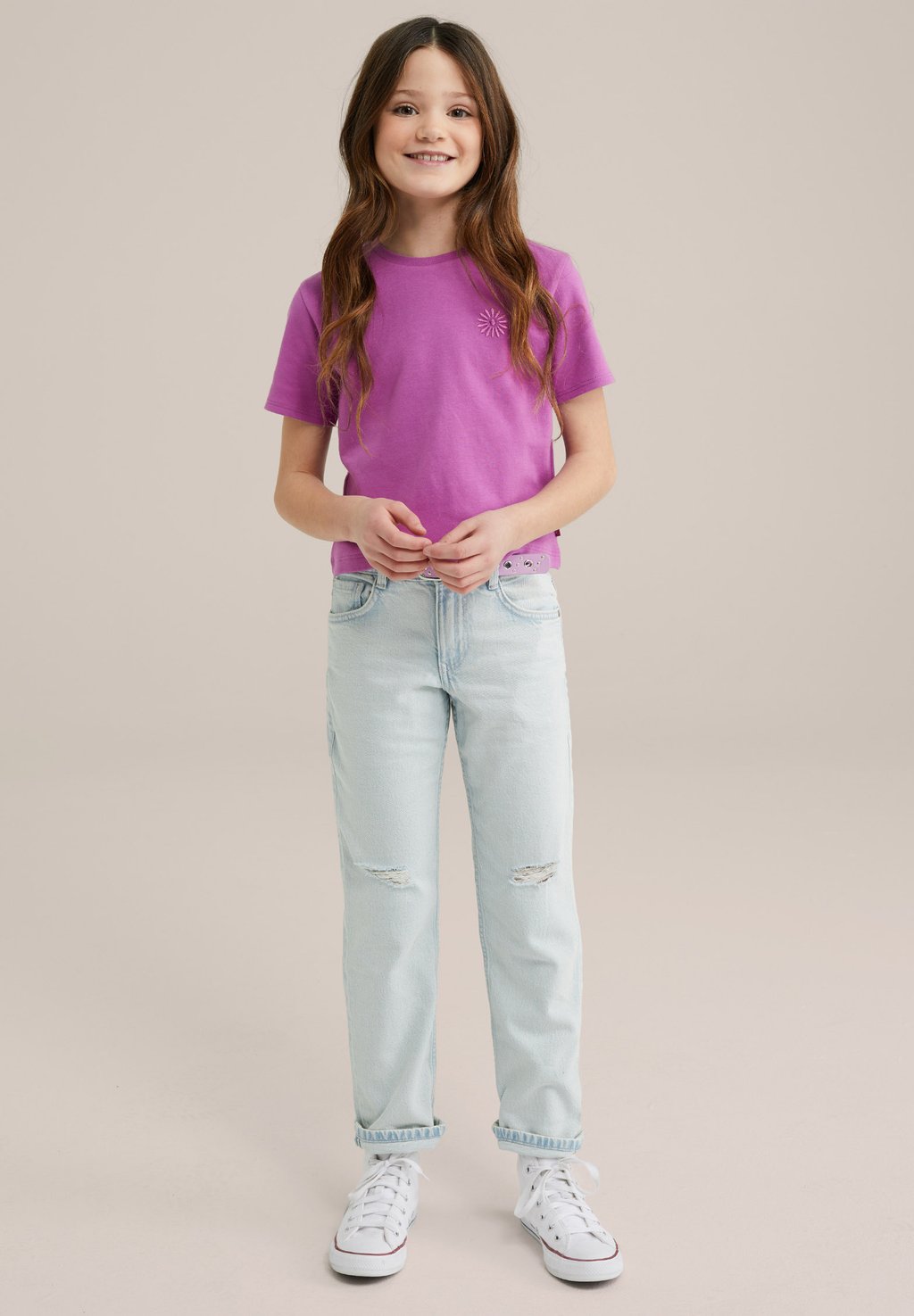 Футболка с принтом WE Fashion, фиолетовый
Футболка с принтом WE Fashion, фиолетовый