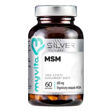 Silver Msm, 60 капсул — длительный срок годности!, Myvita
Silver Msm, 60 капсул — длительный срок годности!, Myvita
