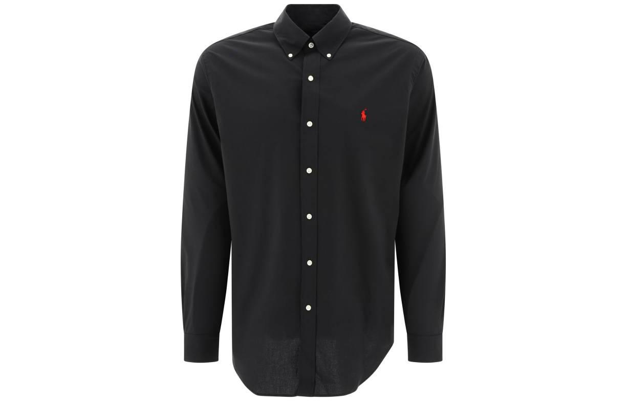 Поло с вышивкой пони Polo Ralph Lauren, черный
Поло с вышивкой пони Polo Ralph Lauren, черный