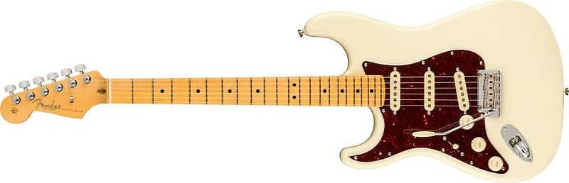 Электрогитара Fender American Professional II Stratocaster Left-Hand Guitar - Maple Fingerboard, Olympic White
Электрогитара Fender American Professional II Stratocaster Left-Hand Guitar - Maple Fingerboard, Olympic White