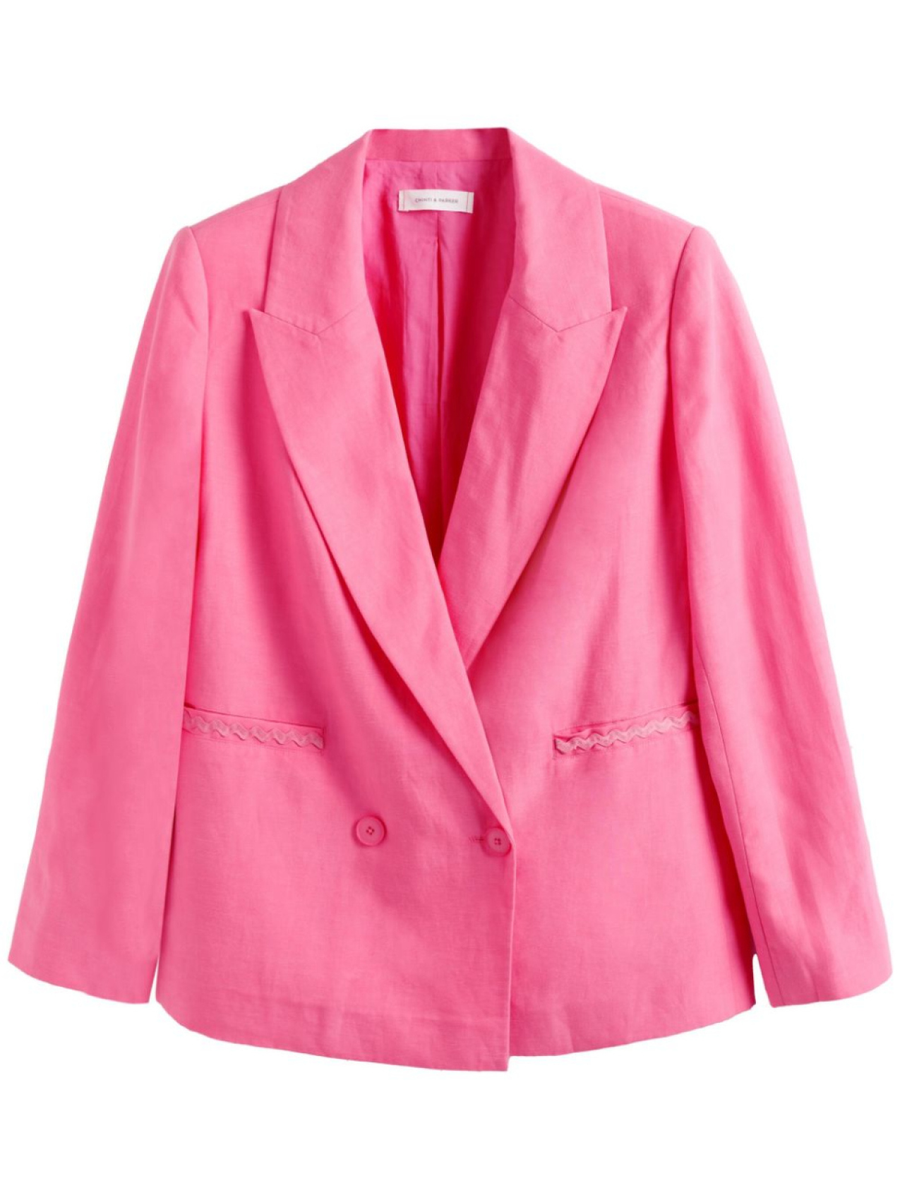Chinti & Parker двубортный блейзер, розовый
Chinti & Parker двубортный блейзер, розовый