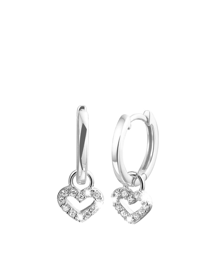 Lucardi Серьги в форме сердца из серебра 925 пробы
Lucardi Серьги в форме сердца из серебра 925 пробы