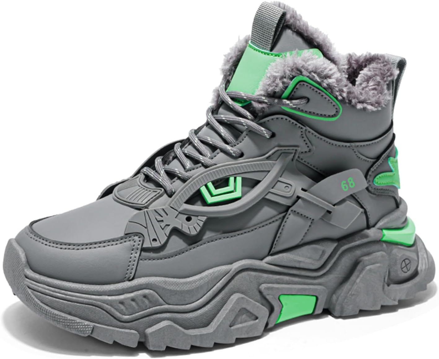 Мужские повседневные спортивные кроссовки для тенниса, работы и прогулок, массивные высокие модные кеды Spwagym, зеленый/серый
Мужские повседневные спортивные кроссовки для тенниса, работы и прогулок, массивные высокие модные кеды Spwagym, зеленый/серый