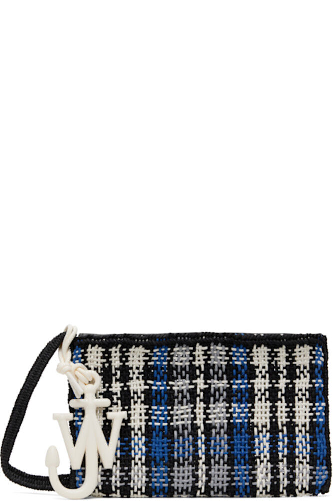 Сумка для покупок в сине-черную клетку JW Anderson
Сумка для покупок в сине-черную клетку JW Anderson