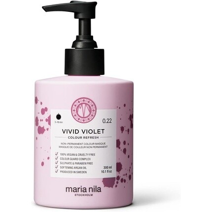 Маска для волос Color Refresh Vivid Violet 300 мл, Maria Nila
Маска для волос Color Refresh Vivid Violet 300 мл, Maria Nila