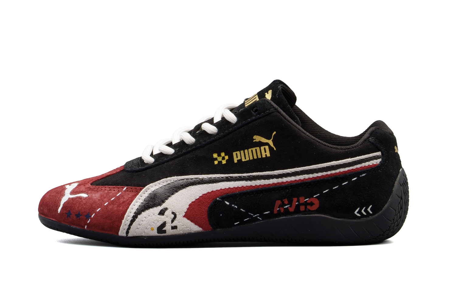 Speedcat Collection устойчивые к истиранию низкие кеды Unisex PUMA, красный черный
Speedcat Collection устойчивые к истиранию низкие кеды Unisex PUMA, красный черный