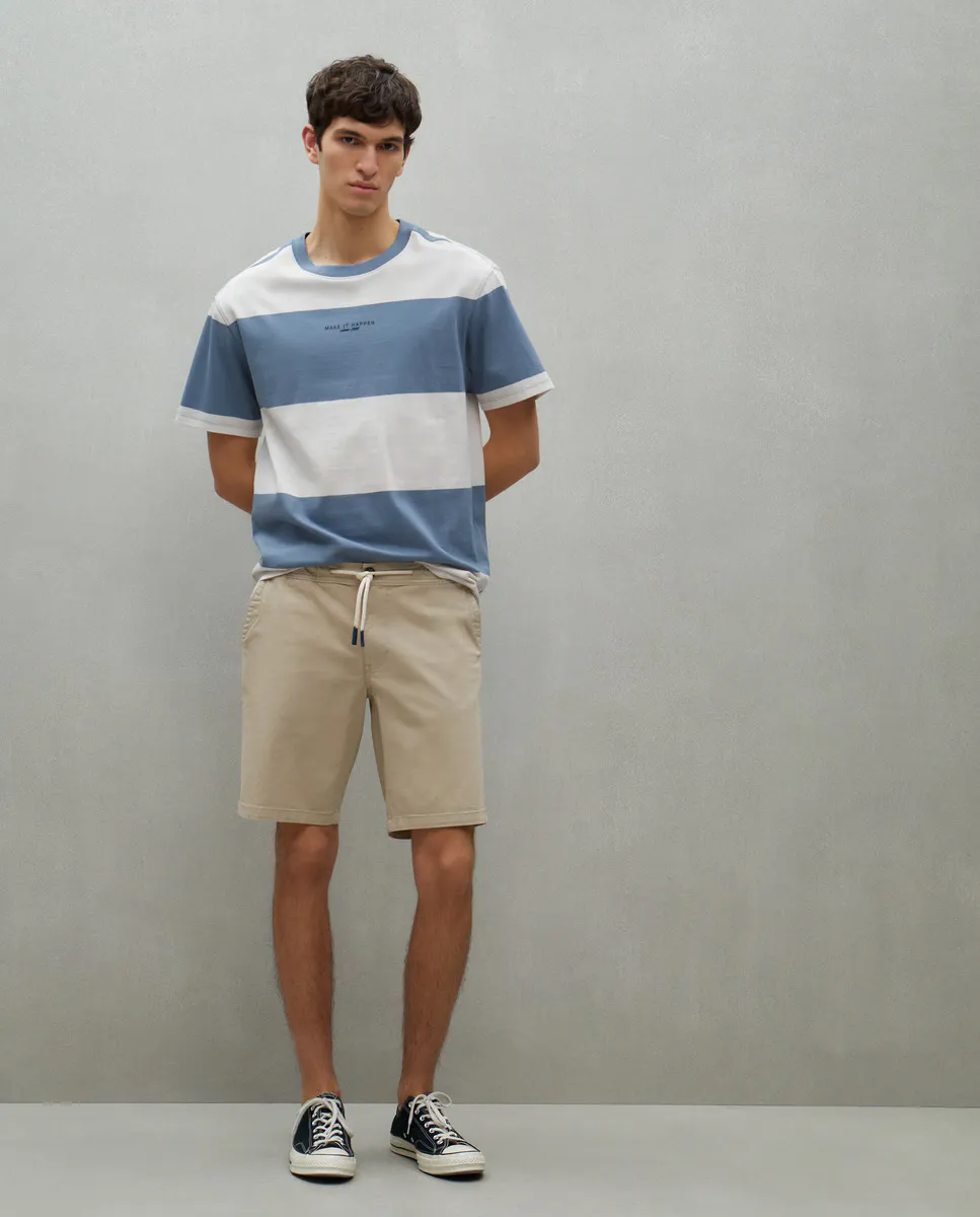 Мужские шорты-бермуды из эластичного хлопка Easy Wear, коричневый
Мужские шорты-бермуды из эластичного хлопка Easy Wear, коричневый