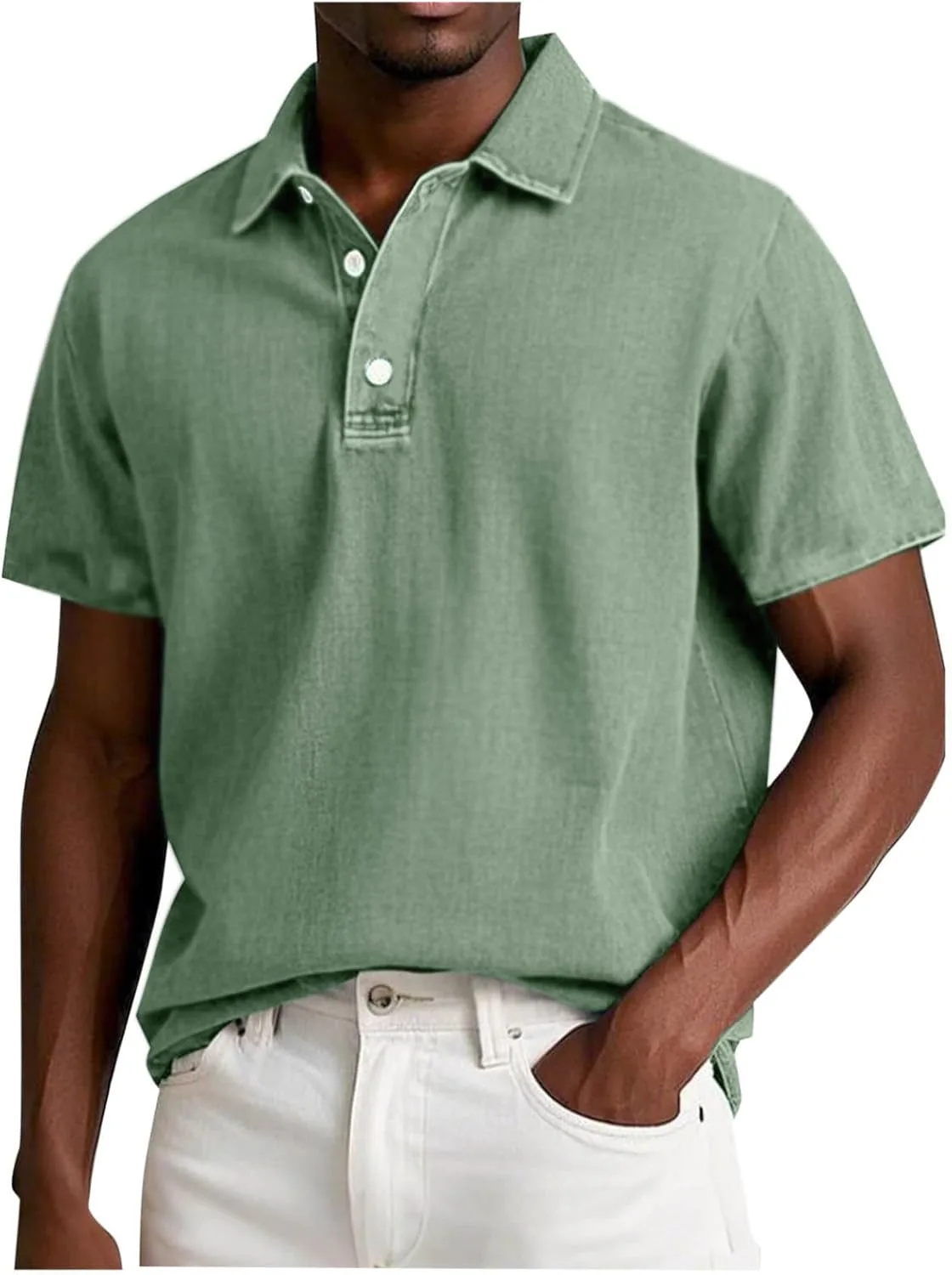 Футболка с коротким рукавом и отложным воротником для мужчин OSFVNOXV
Футболка с коротким рукавом и отложным воротником для мужчин OSFVNOXV