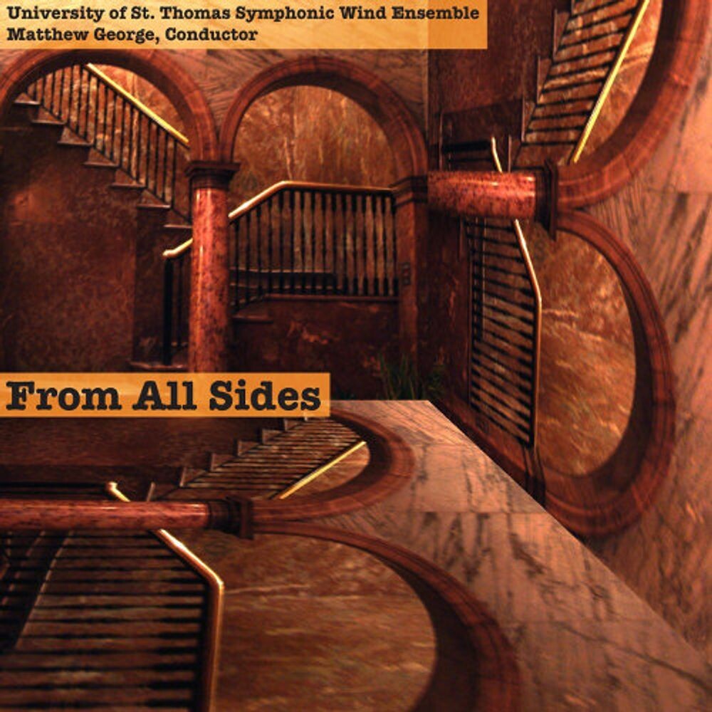 Диск CD From All Sides - Matthew George, University Of St. Thomas Symphonic Wind Ensemble
Диск CD From All Sides - Matthew George, University Of St. Thomas Symphonic Wind Ensemble
