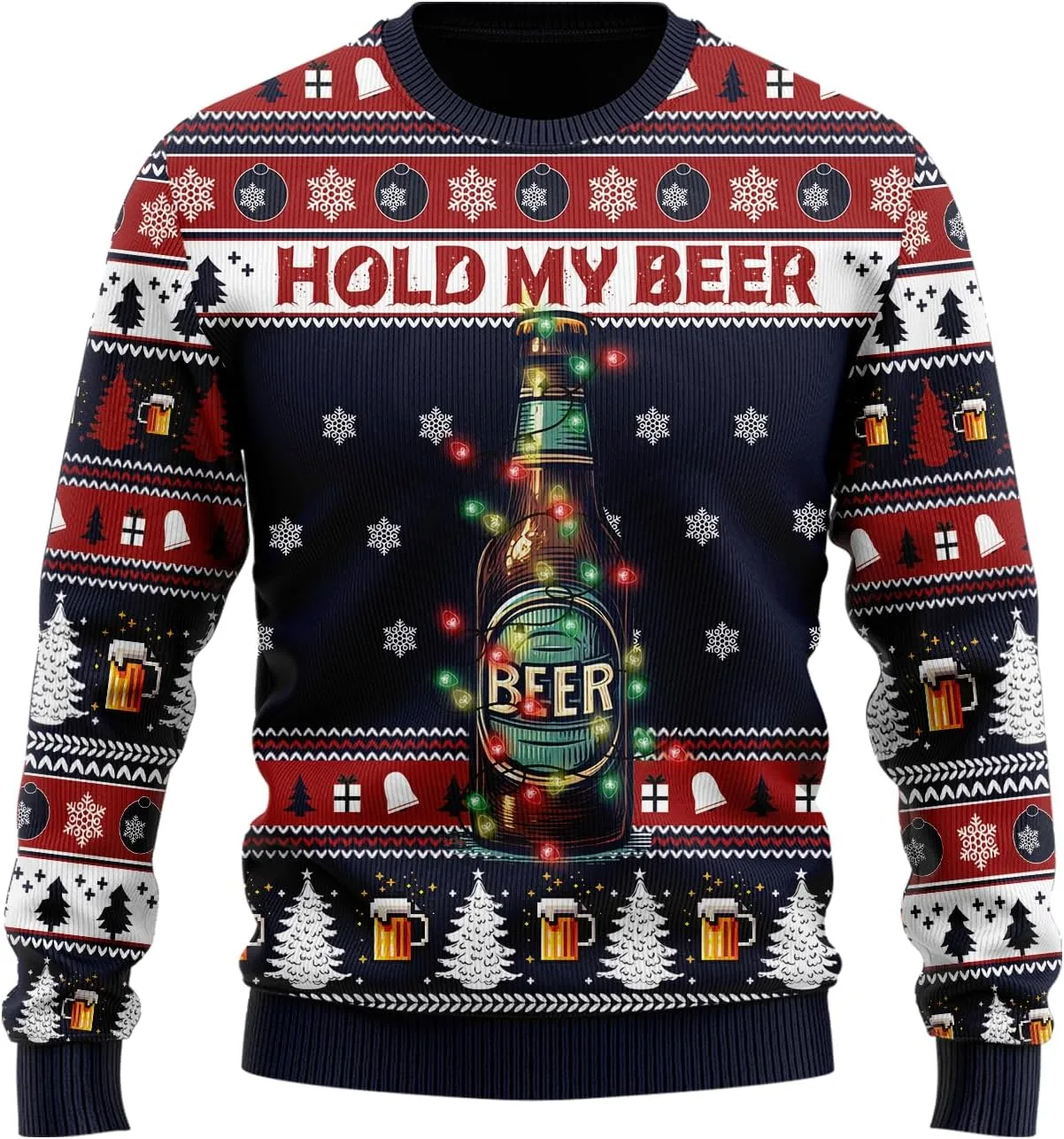 Свитер Ugly Christmas Beer для мужчин и женщин, праздничный свитер Beermas PA11 HANZSPROUT
Свитер Ugly Christmas Beer для мужчин и женщин, праздничный свитер Beermas PA11 HANZSPROUT