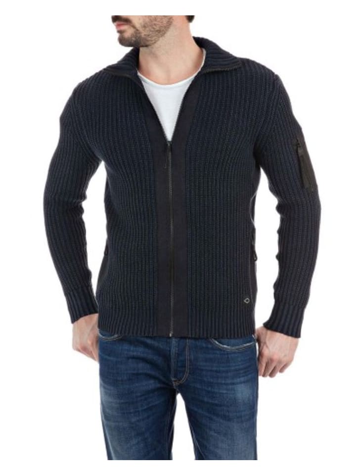 Кардиган Replay Strickjacke, черный 
Кардиган Replay Strickjacke, черный