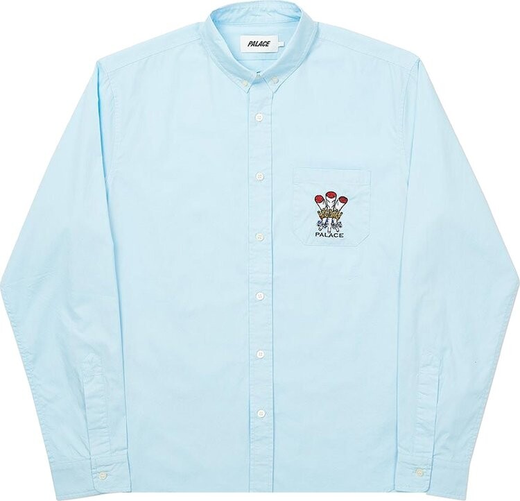 Рубашка Palace Ich Bun Shirt 'Blue', синий
Рубашка Palace Ich Bun Shirt 'Blue', синий