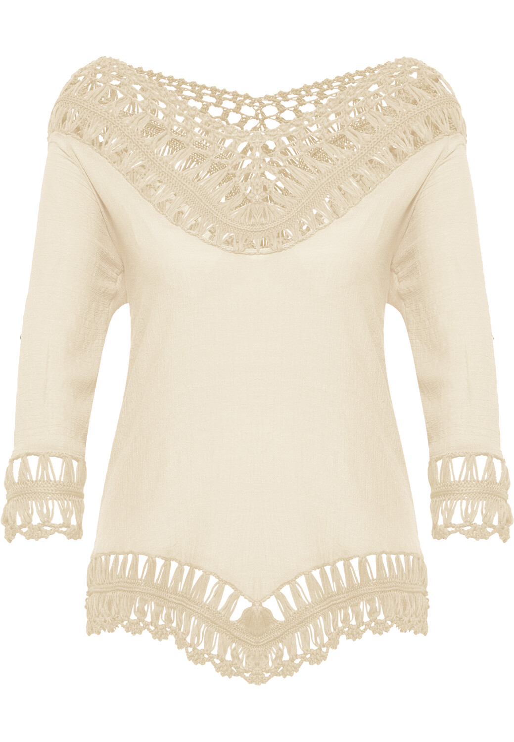 Туника IZIA Mit Häkelpart, белый
Туника IZIA Mit Häkelpart, белый