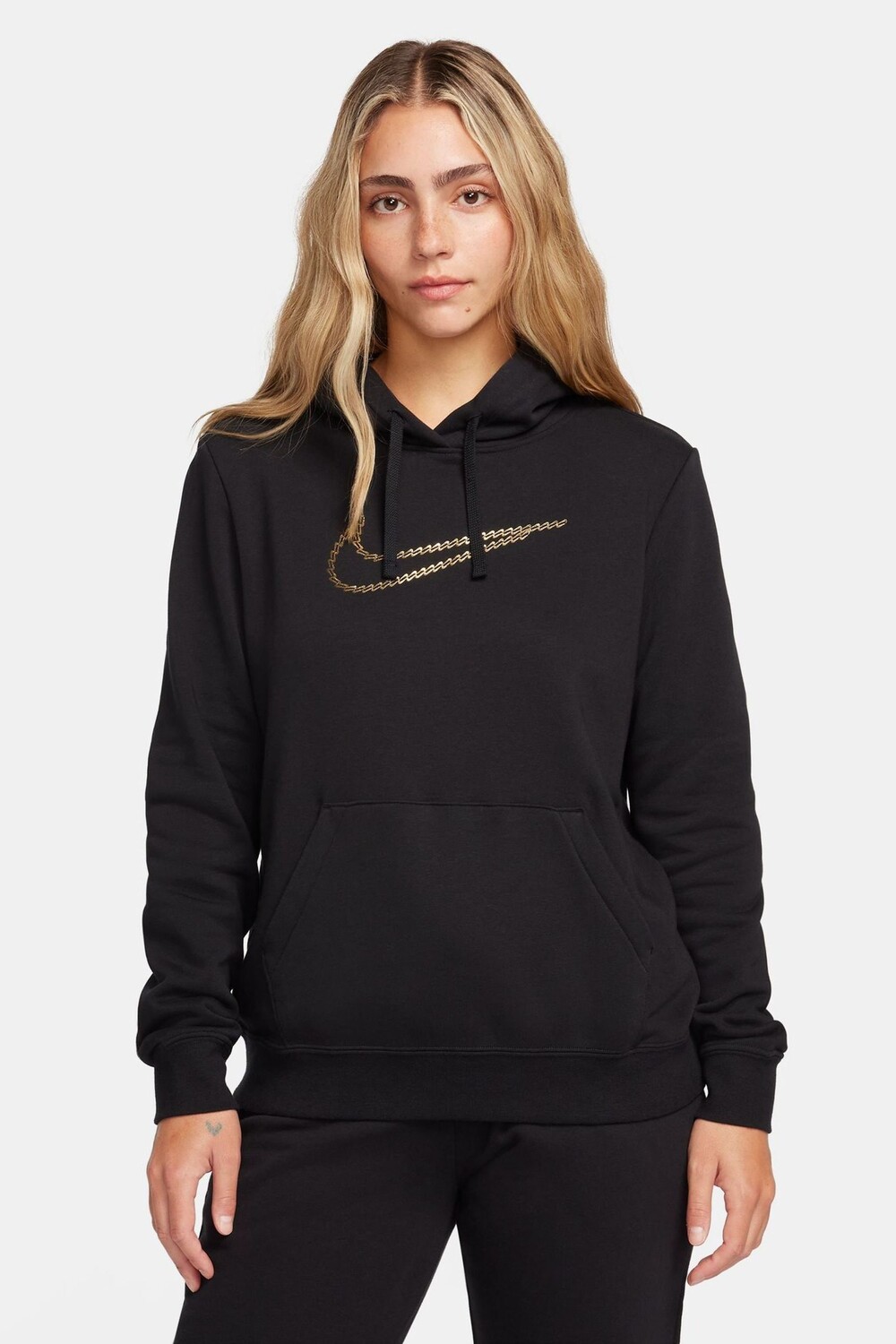 Свободная толстовка премиум-класса с эффектом металлик и эффектом металлик Nike, черный
Свободная толстовка премиум-класса с эффектом металлик и эффектом металлик Nike, черный