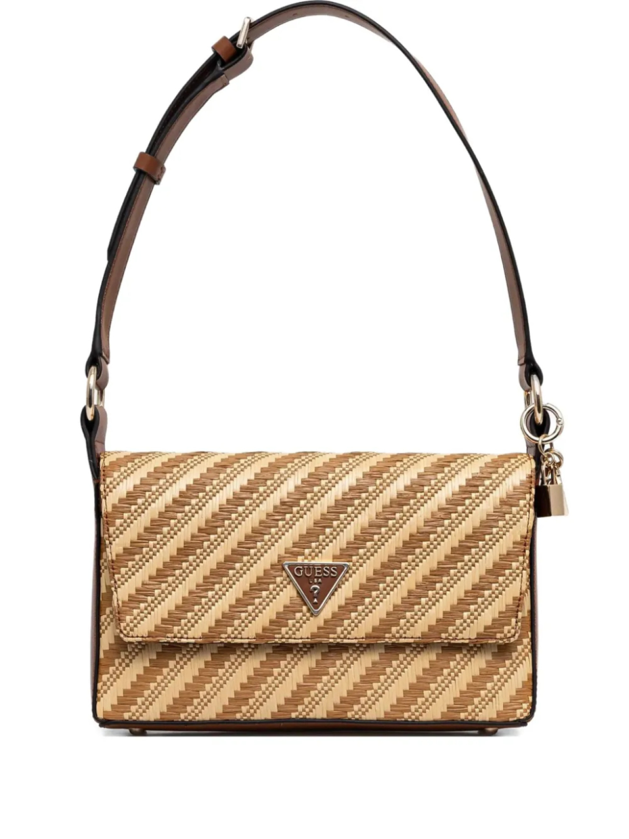 GUESS USA сумка на плечо в диагональную полоску, нейтральный
GUESS USA сумка на плечо в диагональную полоску, нейтральный
